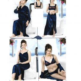 Royal Blue 6 piece nightwear for women 106756