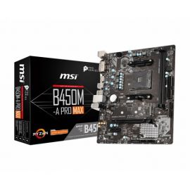 MSI B450M-A PRO MAX AMD AM4 Motherboard in BD at BDSHOP.COM
