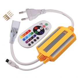 LED RGB Controller- 1500W Multifunctional 24Keys IR Remote Controller for up to 100 Meter Strip Light in BD at BDSHOP.COM