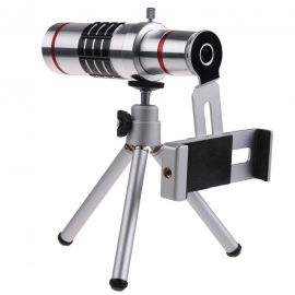 Mobile Zoom Lens 18X with Tripod - Works with any Smartphone 106137