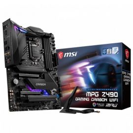 MSI Z490 Gaming Carbon Wi-Fi 10th Gen Intel ATX Motherboard in BD at BDSHOP.COM