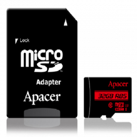 Apacer R85 32GB Micro SD Memory Card Class 10 With Adapter in BD at BDSHOP.COM