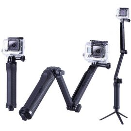GoPro Compatible Selfie Stick and 3-Way Tripod Mount 105433