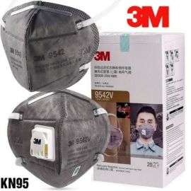 3M 9541V/9542V KN95 Particulate Respirator Mask with Valve 117729