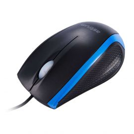 Stylish mouse black in blue touch 105623