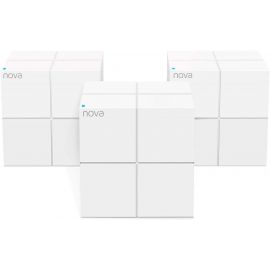 Tenda Nova Whole Home Mesh WiFi System - Dual Band Gigabit AC1200 Router Replacement for SmartHome,Works with Amazon Alexa for 6000 sq.ft 6+ Room Coverage (MW6 - 3PK) 1007957