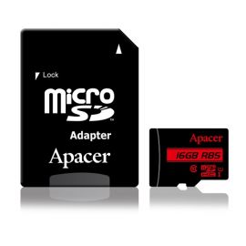 Apacer R85 16GB Micro SD Memory Card Class 10 With Adapter in BD at BDSHOP.COM