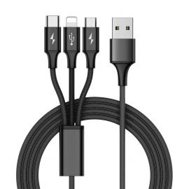 Baseus 3 in 1 Universal  Multi USB Cable (CAMLT-SU01) 106915A