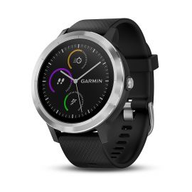 Garmin vivoactive 3 GPS Smartwatch - Black & Stainless 107596
