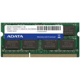 ADATA 1600 MHz  8 GB DDR3  Laptop Ram