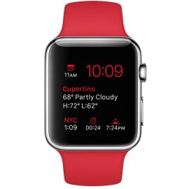 Apple Red Sport Band Watch (MLLE2)