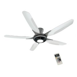 KDK 60" Remote control and LED light ceiling fan (R60VW)
