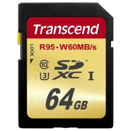 Transcend Ultimate 600x SDHC Class 10 UHS-I 64 GB Memory Card 