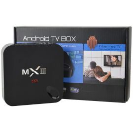 MXIII 4K Android TV Box- (Google Play Store, WiFi, Quad Core, 2GB, 8GB) 106174