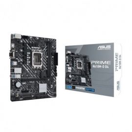 Asus PRIME H610M-D D4 12th Gen mATX Motherboard (DDR4, PCIe 4.0, M.2 slot, Realtek 1 Gb Ethernet, HDMI®, D-Sub, USB 3.2 Gen 1 ports, SATA 6 Gbps, COM port, LPT header, RGB header)