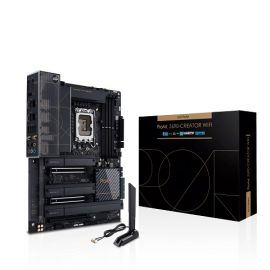 Asus ProArt Z690-CREATOR WIFI 12th Gen ATX Motherboard (PCIe® 5.0, DDR5 support, Thunderbolt™ 4, 10 Gb and 2.5 Gb Ethernet, WiFi 6E, four PCIe 4.0 M.2 slots with heatsinks, plus a USB 3.2 Gen 2x2 front panel connector with Quick Charge 4+ support)