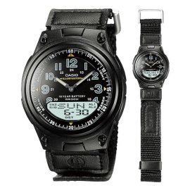 Casio Dual Time watch for Gents (AW-80V-1BV) 100956