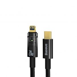 Baseus Type-C to Lightning Cable Explorer Series (Auto Power-Off, Fast Charging, Data PD Cable, Type-C to IP 20W)