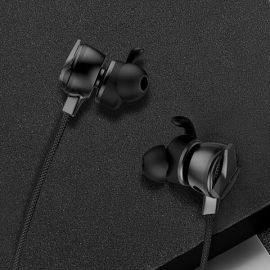 Baseus NGH15-01 GAMO Wired Earphone H15 Black in BD at BDSHOP.COM