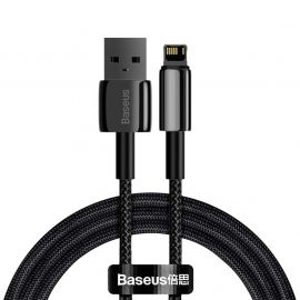 Baseus CALWJ-A01 Tungsten Gold Fast Charging Data Cable USB to iP (2.4A 2m/ 6.6 feet) 