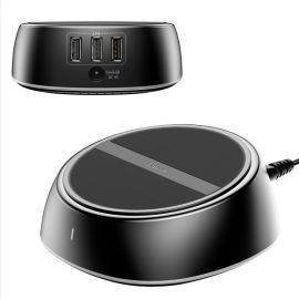 Baseus Star Sky 2-in-1 Desktop Wired 3 USB Ports Wireless Charger