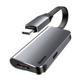 Baseus CAHUB-E0G Smart HUB Converter USB 3.0 for Type C to 4K HDMI