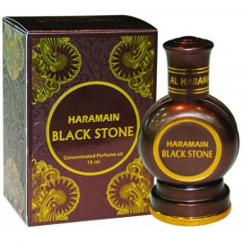 Al Haramain Black stone Alcohol Free Attar (15 ml)