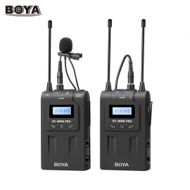 Boya BY-WM8 Pro-K1 UHF Dual Channel Wireless Microphone System in BD at BDSHOP.COM