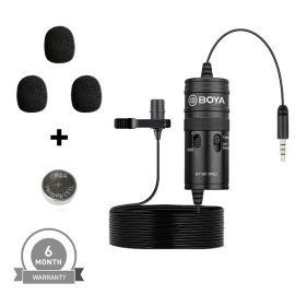 Boya M1 Pro Microphone (Professional Series Lavalier Microphone with 3.5mm Jack)