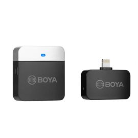 Original BOYA BY-M1LV-D 2.4GHz Wireless Microphone For Apple iOS Devices