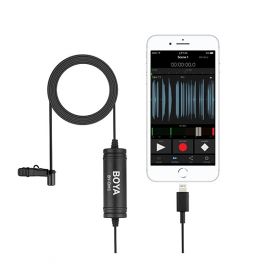 Boya BY-DM1 Lavalier Clip Microphone for iPhone 107703