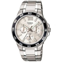 Casio Elapsed time bezel watches for men (MTP-1300D-7A1V) 106060