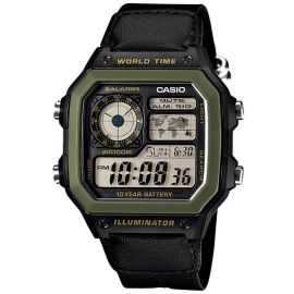 Casio Military Look Watch For Men- AE-1200WHB-1B 100761