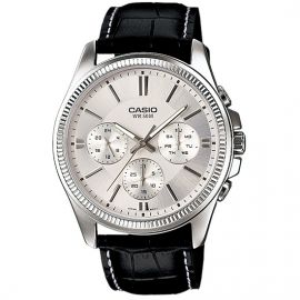 Casio Multifunctional leather belt watches for men (MTP-1375L-7AV)  106050