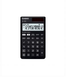 Casio NJ-120D-BK Portable Calculator (Black) 107694
