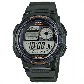 Casio sports watch with world time (AE-1000W-3AV) 105950