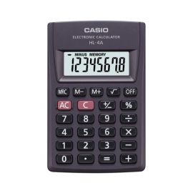 Original Casio 8 digits Portable Type Calculator (HL-4A)