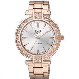 Gold Plated Stone Ladies Watch [Q885J011Y] 101379