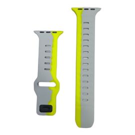 Dual Color Soft Silicone Watch Straps In BDSHOP