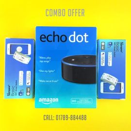 Amazon Echo Dot 2 + SONOFF Basic Voice Control WiFi Switch Combo Offer 106840A
