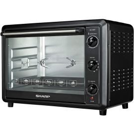 Sharp 60L Double Glass Electric Oven with Rotisserie & Convection 2000W (EO-60NK-3)