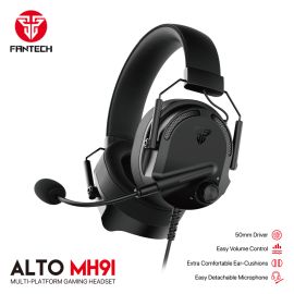 FANTECH ALTO MH91 Built-In Microphone Wired On-Ear Gaming Geadset IN Bdshop