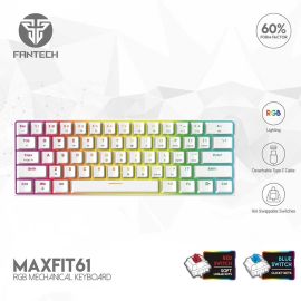 Fantech MAXFIT61 MK857 RGB Mechanical Keyboard - Space Edition In Bdshop