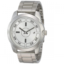 Fastrack Analog Silver Dial Men's Watch -3123SM02 107112