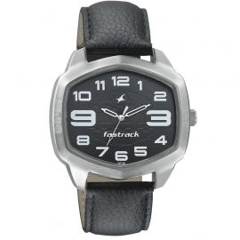 Fastrack black dial watch for gents (3119SL03) 105885