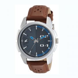 Fastrack Leather Strap Gents Watch (3124SL06) 107078