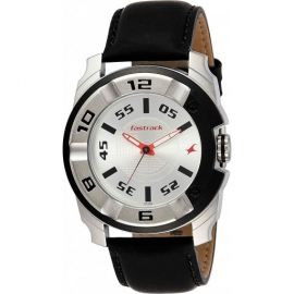 Fastrack Silver Dial Analogue Gents watch 3150KL01 106190