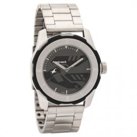 Fastrack Silver Stainless Steel Strap Watch For Men’s (NN3099SM04)