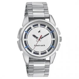 Fastrack Silver Stainless Steel Strap Watch For Men’s (NN3233SM01) in BD at BDSHOP.COM