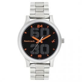 Fastrack Stainless Steel Strap Watch For Men’s (NN38051SM08)